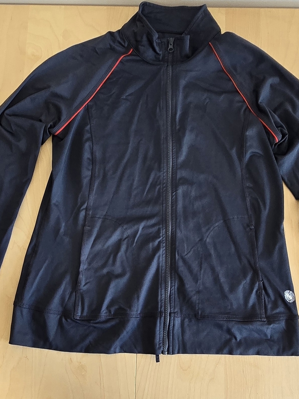 Women Track Jacket with Red Piping
